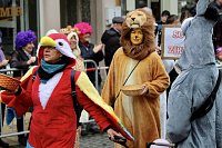 Bild: ZUm Karnevalsumzug zog es viele Jecken in die Stadt Bad Langensalza