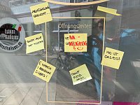 Marketingaktion am Eiscafé Bild: Marketingaktion am Eiscafé