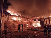 Bild: Gro&szlig;brand in Sch&ouml;nstedt