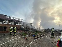 Bild: Gro&szlig;brand in Sch&ouml;nstedt