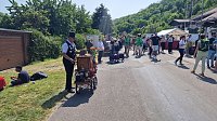 Unterwegs auf der Saale-Weinmeile Bild: Unterwegs auf der Saale-Weinmeile