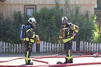 Bild: Brandeinsatz heute Vormittag in Bad Langensalza