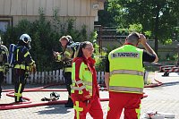 Bild: Brandeinsatz heute Vormittag in Bad Langensalza