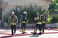 Bild: Brandeinsatz heute Vormittag in Bad Langensalza
