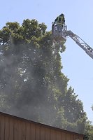 Bild: Brandeinsatz heute Vormittag in Bad Langensalza