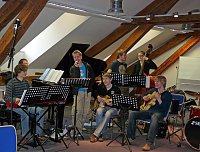 Bild: Landesjugendbigband probt