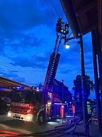 Brand in Oberdorla Bild: Brand in Oberdorla