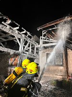 Brand in Oberdorla Bild: Brand in Oberdorla
