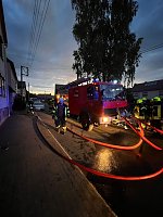 Brand in Oberdorla Bild: Brand in Oberdorla