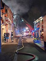 Brand in Oberdorla Bild: Brand in Oberdorla
