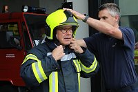 Bild: Th&uuml;ringens Innenminister Georg Maier stellte die Feuerwehrstatistik f&uuml;r das Jahr 2022 in der neuen Feuerwache in Nordhausen vor