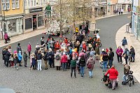 "Verflixt & Zugebommelt!" in der Bad Langensalzaer Innenstadt Bild: "Verflixt & Zugebommelt!" in der Bad Langensalzaer Innenstadt
