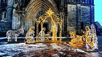 Bild: Peter Blei unterwegs in Magdeburg