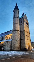 Bild: Peter Blei unterwegs in Magdeburg