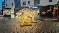 Bild: Peter Blei unterwegs in Magdeburg