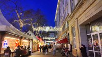 Bild: Peter Blei unterwegs in Magdeburg