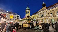 Bild: Peter Blei unterwegs in Magdeburg