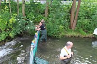 Beim Zieleinlauf im Riedgraben Bild: Beim Zieleinlauf im Riedgraben