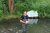 Beim Zieleinlauf im Riedgraben Bild: Beim Zieleinlauf im Riedgraben