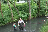 Beim Zieleinlauf im Riedgraben Bild: Beim Zieleinlauf im Riedgraben