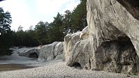 Sandhöhlen im Heers Bild: Sandhöhlen im Heers