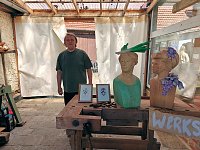 Bild: Peter Blei unterwegs in Friedrichrode