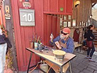 Bild: Peter Blei unterwegs in Friedrichrode