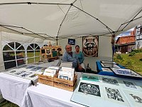 Bild: Peter Blei unterwegs in Friedrichrode