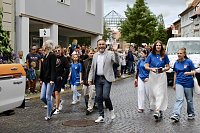 Großer festlicher Umzug zum 211. Brunnenfest in Bad Langensalza Bild: Großer festlicher Umzug zum 211. Brunnenfest in Bad Langensalza