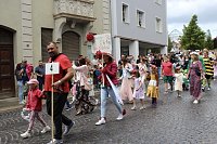 Großer festlicher Umzug zum 211. Brunnenfest in Bad Langensalza Bild: Großer festlicher Umzug zum 211. Brunnenfest in Bad Langensalza