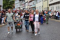 Großer festlicher Umzug zum 211. Brunnenfest in Bad Langensalza Bild: Großer festlicher Umzug zum 211. Brunnenfest in Bad Langensalza