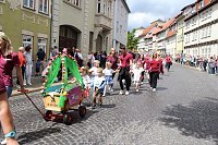 Großer festlicher Umzug zum 211. Brunnenfest in Bad Langensalza Bild: Großer festlicher Umzug zum 211. Brunnenfest in Bad Langensalza