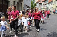 Großer festlicher Umzug zum 211. Brunnenfest in Bad Langensalza Bild: Großer festlicher Umzug zum 211. Brunnenfest in Bad Langensalza