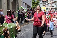 Großer festlicher Umzug zum 211. Brunnenfest in Bad Langensalza Bild: Großer festlicher Umzug zum 211. Brunnenfest in Bad Langensalza