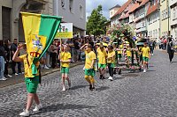 Großer festlicher Umzug zum 211. Brunnenfest in Bad Langensalza Bild: Großer festlicher Umzug zum 211. Brunnenfest in Bad Langensalza