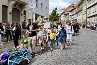 Großer festlicher Umzug zum 211. Brunnenfest in Bad Langensalza Bild: Großer festlicher Umzug zum 211. Brunnenfest in Bad Langensalza