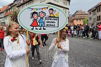 Großer festlicher Umzug zum 211. Brunnenfest in Bad Langensalza Bild: Großer festlicher Umzug zum 211. Brunnenfest in Bad Langensalza