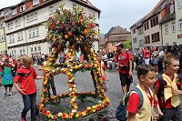 Großer festlicher Umzug zum 211. Brunnenfest in Bad Langensalza Bild: Großer festlicher Umzug zum 211. Brunnenfest in Bad Langensalza