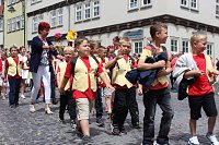 Großer festlicher Umzug zum 211. Brunnenfest in Bad Langensalza Bild: Großer festlicher Umzug zum 211. Brunnenfest in Bad Langensalza
