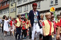 Großer festlicher Umzug zum 211. Brunnenfest in Bad Langensalza Bild: Großer festlicher Umzug zum 211. Brunnenfest in Bad Langensalza