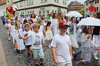Großer festlicher Umzug zum 211. Brunnenfest in Bad Langensalza Bild: Großer festlicher Umzug zum 211. Brunnenfest in Bad Langensalza