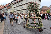 Großer festlicher Umzug zum 211. Brunnenfest in Bad Langensalza Bild: Großer festlicher Umzug zum 211. Brunnenfest in Bad Langensalza