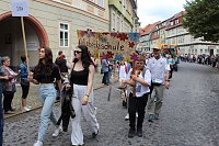 Großer festlicher Umzug zum 211. Brunnenfest in Bad Langensalza Bild: Großer festlicher Umzug zum 211. Brunnenfest in Bad Langensalza