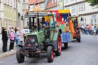Großer festlicher Umzug zum 211. Brunnenfest in Bad Langensalza Bild: Großer festlicher Umzug zum 211. Brunnenfest in Bad Langensalza