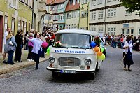Großer festlicher Umzug zum 211. Brunnenfest in Bad Langensalza Bild: Großer festlicher Umzug zum 211. Brunnenfest in Bad Langensalza