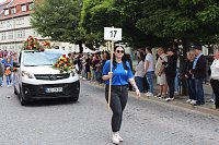 Großer festlicher Umzug zum 211. Brunnenfest in Bad Langensalza Bild: Großer festlicher Umzug zum 211. Brunnenfest in Bad Langensalza