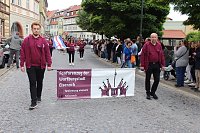 Großer festlicher Umzug zum 211. Brunnenfest in Bad Langensalza Bild: Großer festlicher Umzug zum 211. Brunnenfest in Bad Langensalza