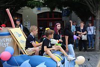 Farbenfroher Festumzug zum 211. Brunnenfest in Bad Langensalza Bild: Farbenfroher Festumzug zum 211. Brunnenfest in Bad Langensalza