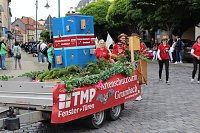 Farbenfroher Festumzug zum 211. Brunnenfest in Bad Langensalza Bild: Farbenfroher Festumzug zum 211. Brunnenfest in Bad Langensalza