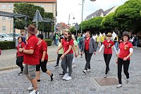 Farbenfroher Festumzug zum 211. Brunnenfest in Bad Langensalza Bild: Farbenfroher Festumzug zum 211. Brunnenfest in Bad Langensalza